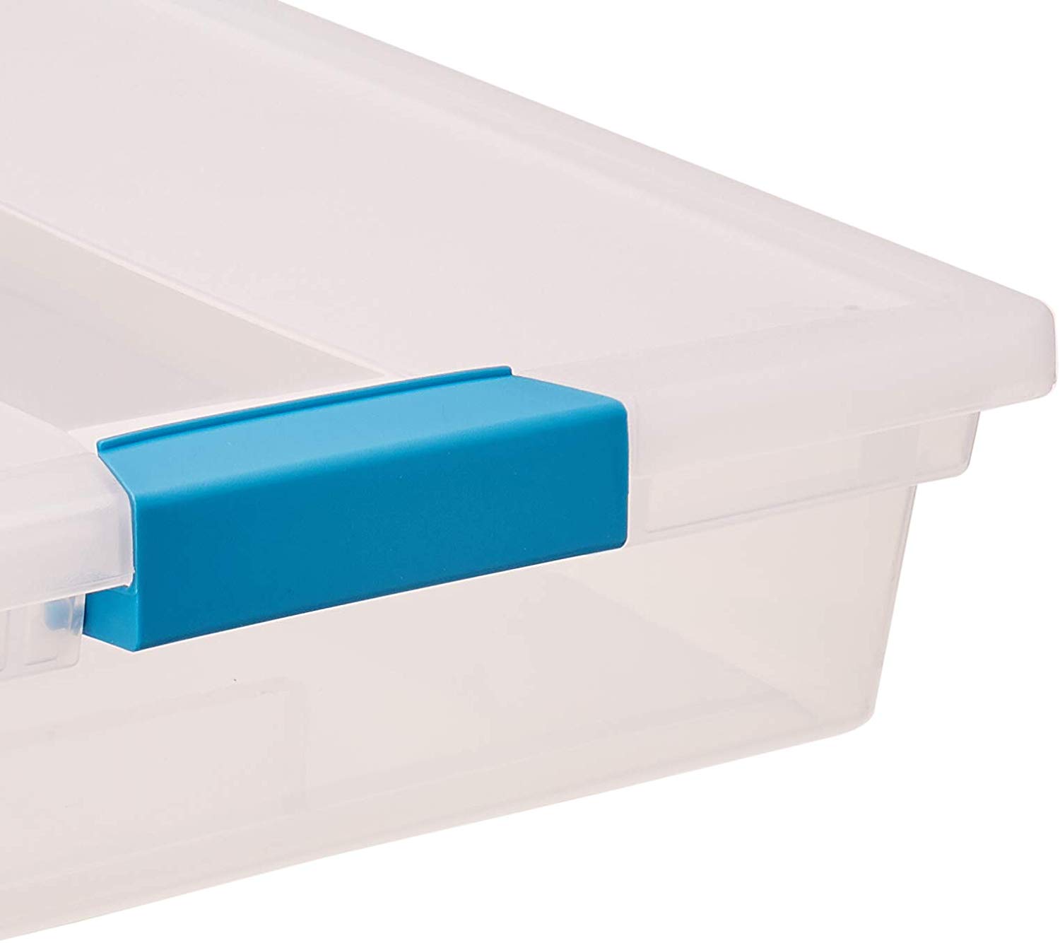 sterilite 5.5quart large clip box